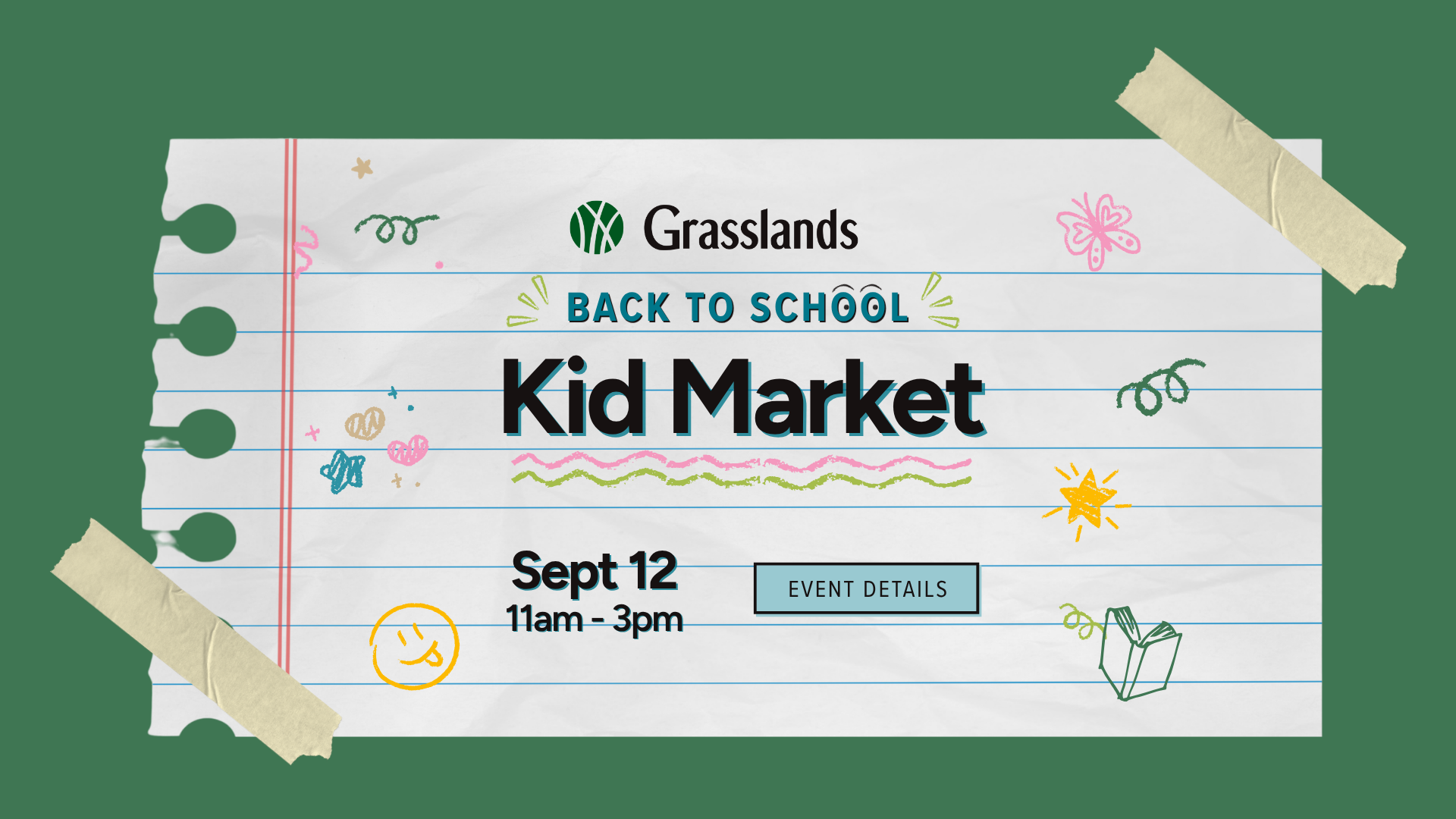 Back to School Kid Market Back to School Kid Market