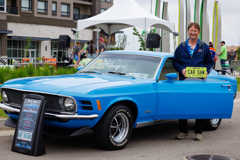 Grasslands 3rd Annual Car Show - Best In Show - Jim Leskun - 1970 Ford Mustang