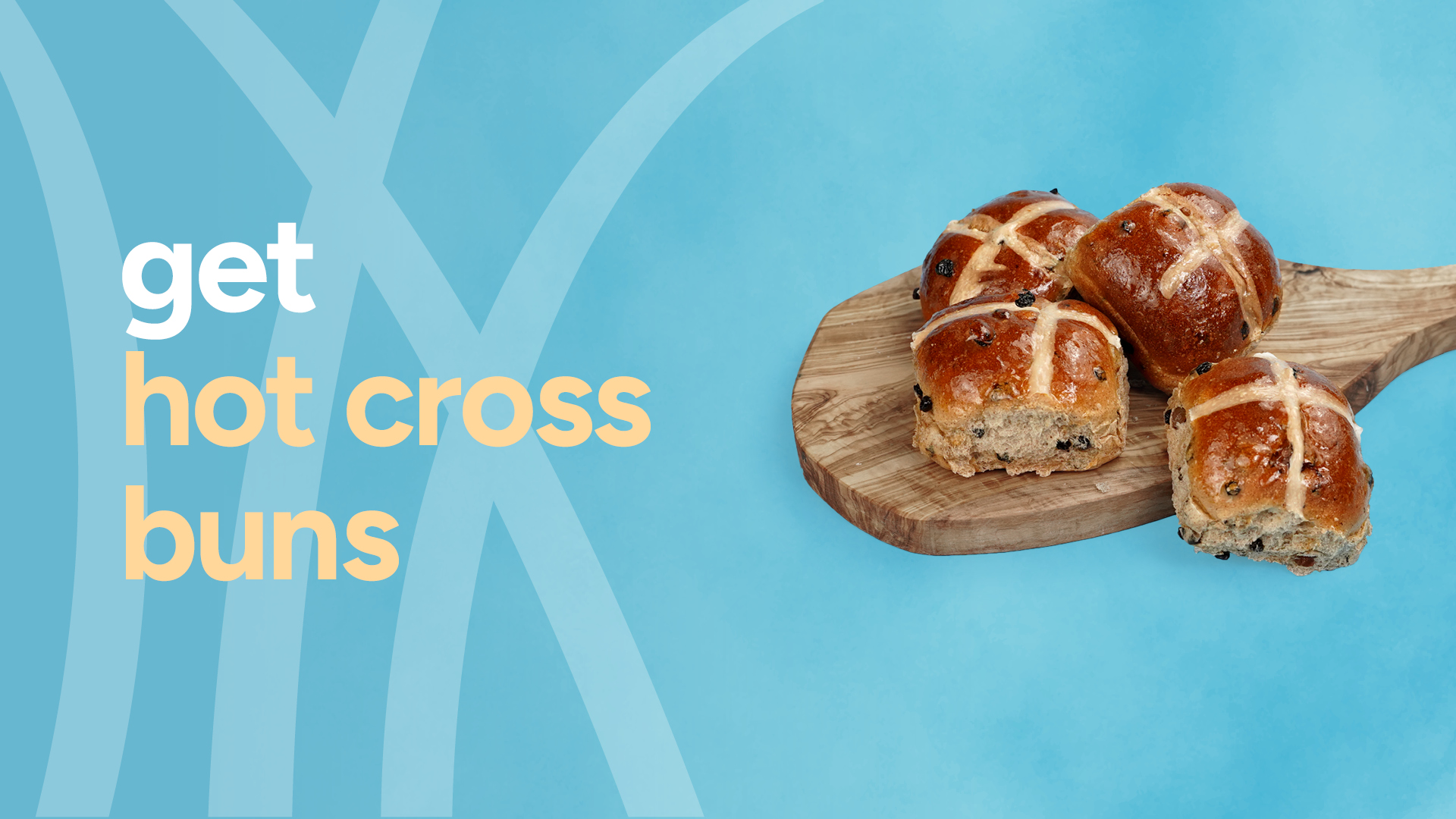 Get hot cross buns at Grasslands.