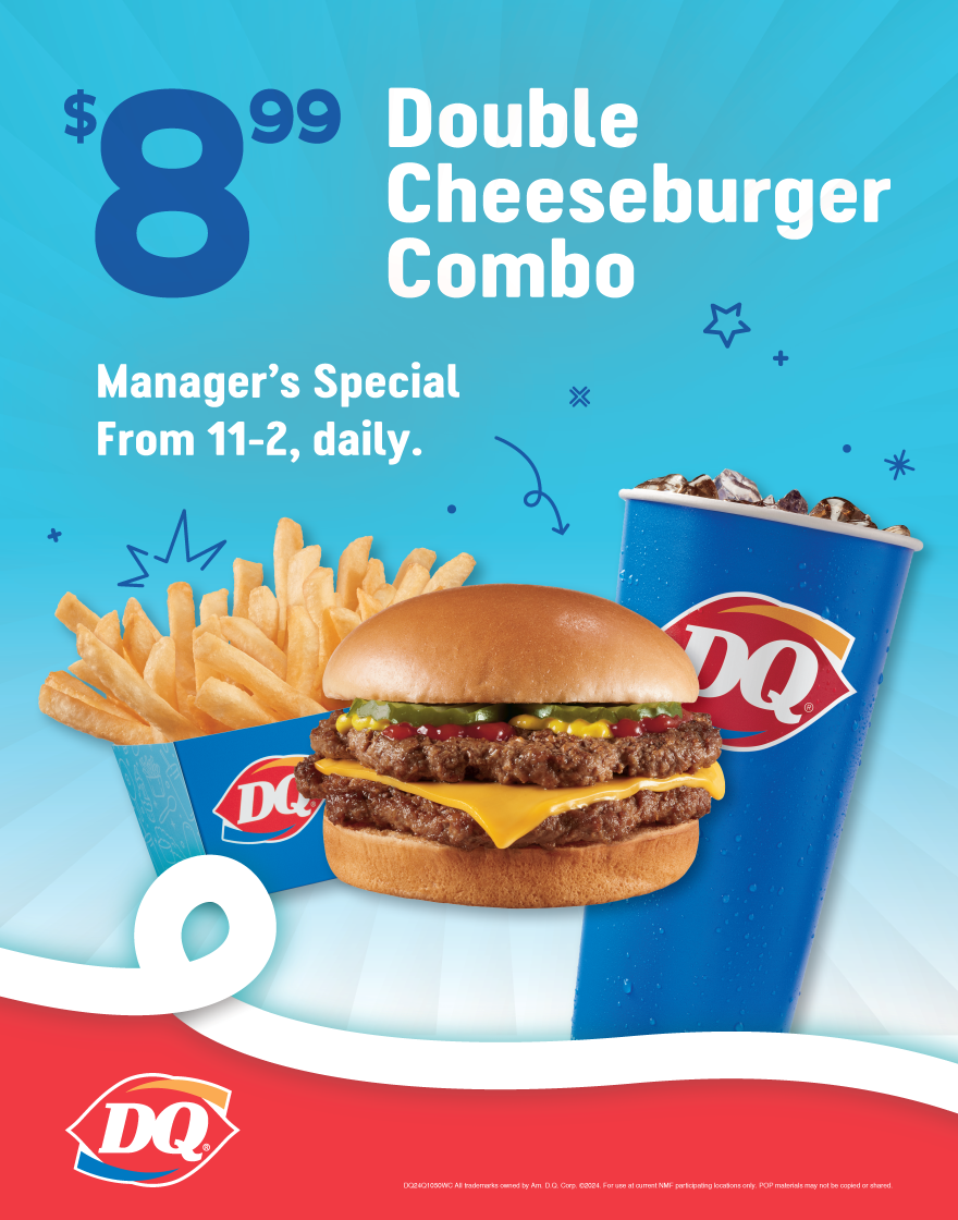 Double Cheeseburger Combo Managers Special