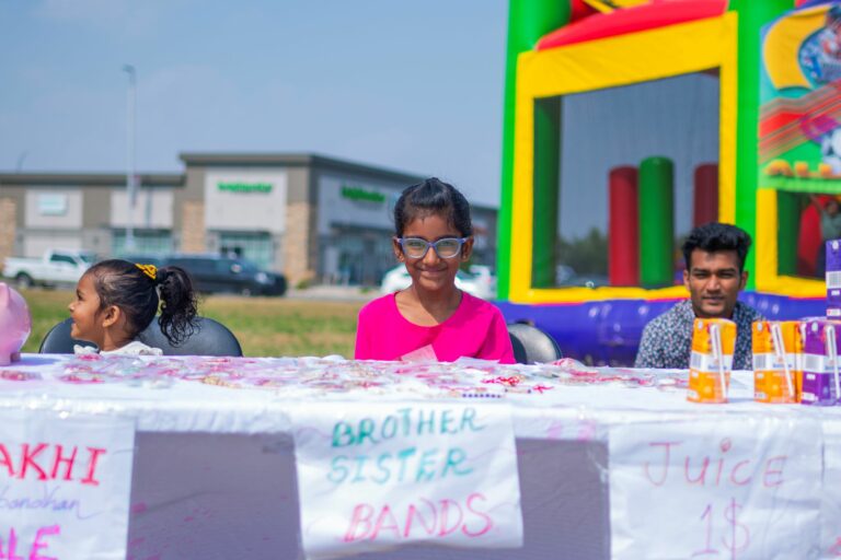 Young entrepreneurs at our first Kids Market!