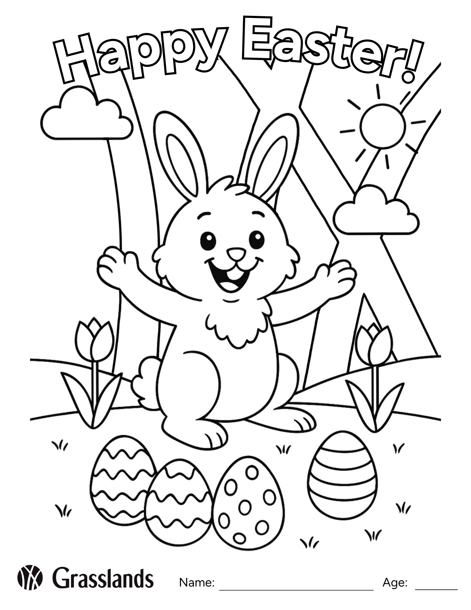 Easter Colouring Sheet