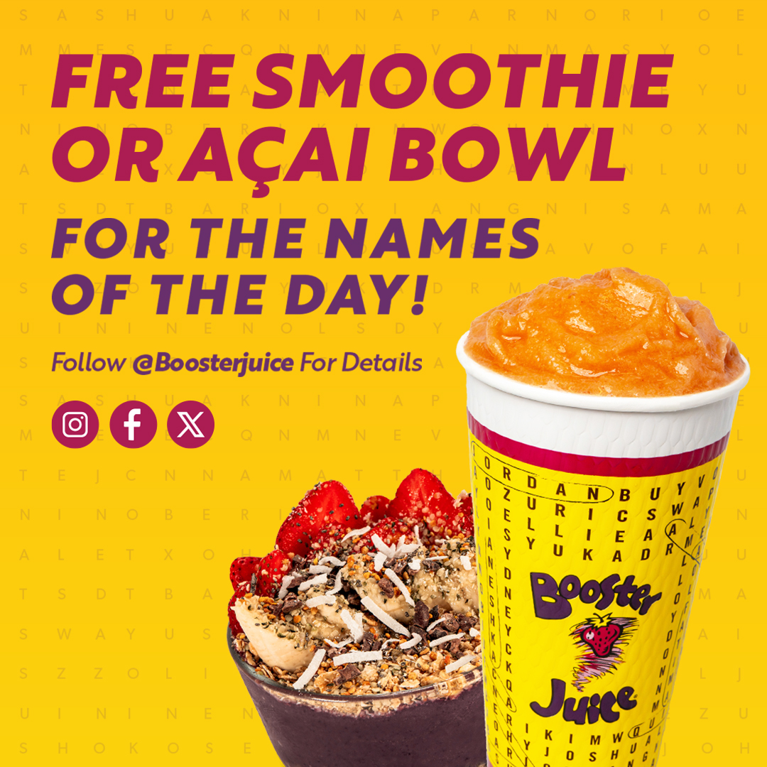 Booster Juice 2026-02-01