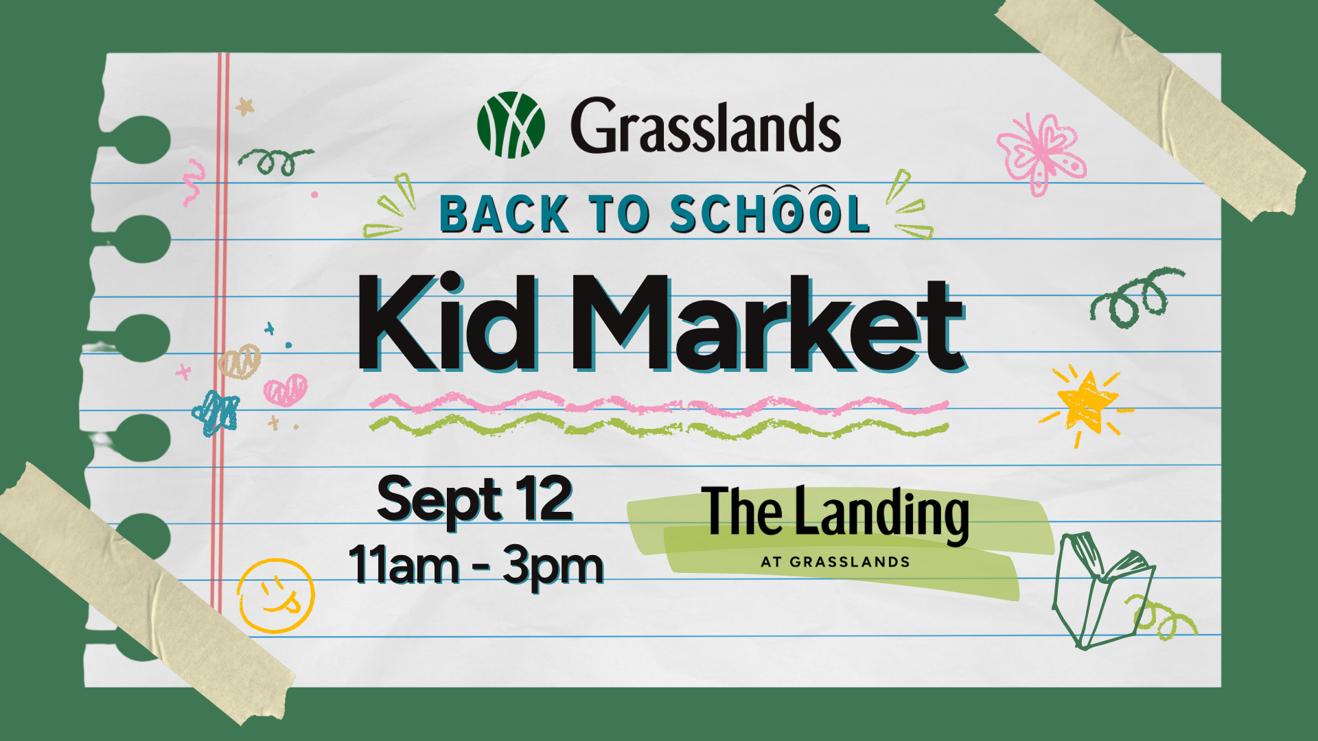 Back to School Kid Market